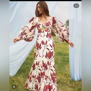 BNWT Daniella Battle maxi dress